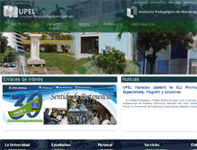 Tablet Screenshot of ipmar.upel.edu.ve
