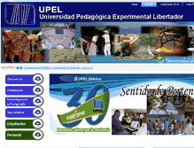Tablet Screenshot of iprm.upel.edu.ve