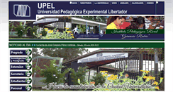 Desktop Screenshot of iprgr.upel.edu.ve